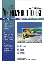 Cover of: The Visualization Toolkit by Will Schroeder, Ken Martin, Bill Lorensen