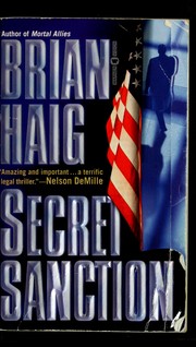 Cover of: Secret Sanction by Brian Haig