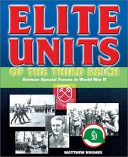 Cover of: Elite Units of the Third Reich: German Special Forces in World War II