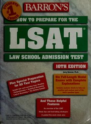 Cover of: Barron's How to prepare for the LSAT: Law School Admission Test