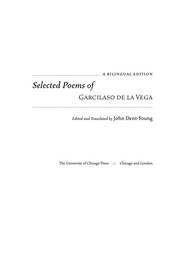 Cover of: Selected poems of Garcilaso de la Vega by Vega, Garcilaso de la