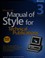 Cover of: Microsoft manual of style for technical publications