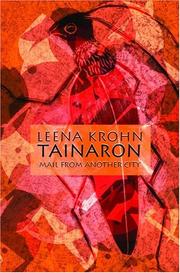 Cover of: Tainaron: Mail from Another City