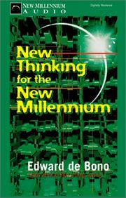 Cover of: New Thinking for the New Millenium