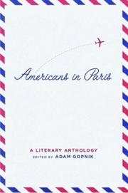 Cover of: Americans in Paris: A Literary Anthology