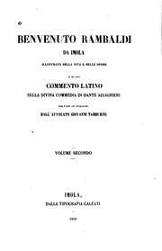 Cover of Benvenuto Rambaldi da Imola