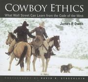 Cover of: Cowboy Ethics by James P. Owen