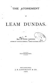 Cover of: The Atonement of Leam Dundas