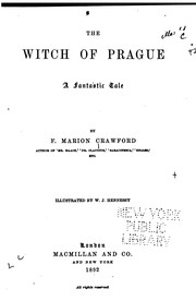 Cover of: The Witch of Prague: A Fantastic Tale by Francis Marion Crawford
