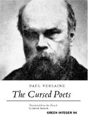 Cover of: The Cursed Poets (Green Integer, 94)