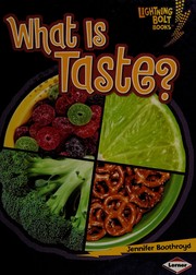 Cover of: Taste by Jennifer Boothroyd