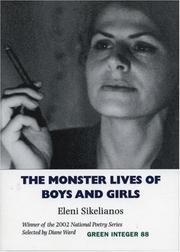 Cover of: The Monster Lives of Boys and Girls by Eleni Sikelianos