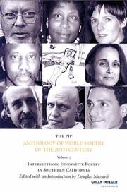 Cover of: The Pip Anthology of World Poetry of the 20th Century: Intersections: Innovative Poetry in Southern California (Pip Anthology of World Poetry of the 20th Century)