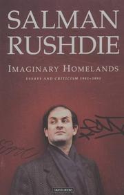 Cover of Imaginary Homelands