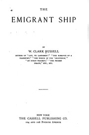 Cover of: The Emigrant Ship: A Novel by William Clark Russell