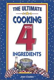 Cover of: The Ultimate Cooking With 4 Ingredients