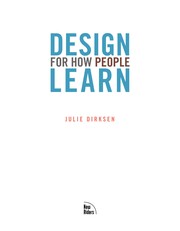 Cover of: Design for how people learn by Julie Dirksen