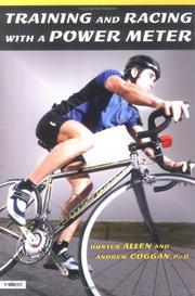 Cover of: Racing and training with a power meter by Hunter Allen