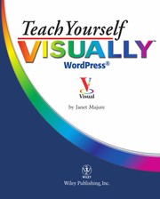 Cover of: Teach yourself visually WordPress