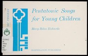 Cover of: Pentatonic songs for young children