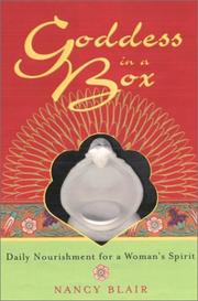 Cover of: Goddess in a Box by Nancy Blair