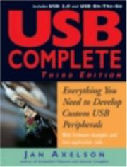 Cover of: USB complete by Jan Axelson