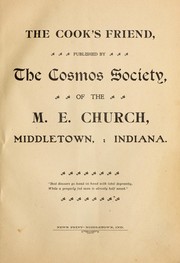 The cook's friend by Cosmos Society of the M. E. Church (Middletown, Ind.)