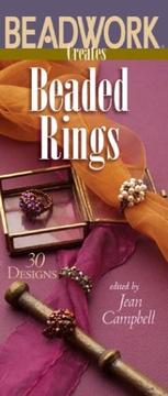 Cover of: Beadwork Creates Beaded Rings: 30 Designs (Beadwork Creates series)