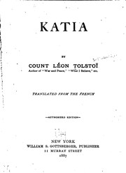 Cover of: Katia