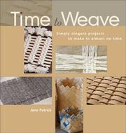 Cover of: Time to Weave