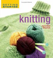 Cover of: Getting started knitting