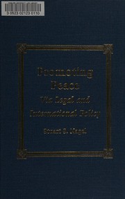 Cover of: Promoting peace by Stuart S. Nagel