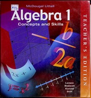 Cover of: Algebra 1 by Ron Larson