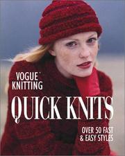 Cover of: Vogue Knitting: Quick Knits