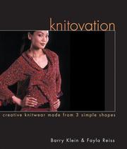 Cover of: Knitovation: Creative Knitwear Made from 3 Simple Shapes