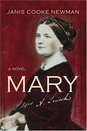 Cover of: Mary by Janis Cooke Newman