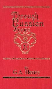 Cover of: Through Russian Snows by G. A. Henty