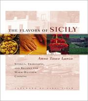 Cover of: The Flavors of Sicily by Anna Tasca Lanza