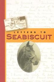 Cover of: Letters to Seabiscuit
