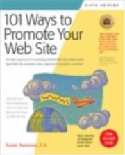 Cover of: 101 Ways to Promote Your Web Site by Susan Sweeney