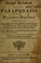 Cover of: Paraphrasis in psalmos davidis poetica