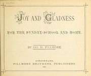 Cover of: Joy and gladness for the Sunday-school and home