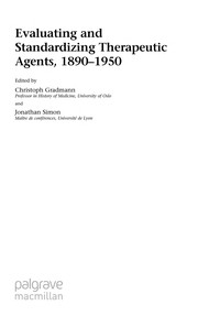 evaluating-and-standardizing-therapeutic-agents-1890-1950-cover