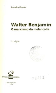 Cover of: Walter Benjamin by Leandro Konder