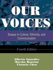 Cover of: Our voices: essays in culture, ethnicity, and communication