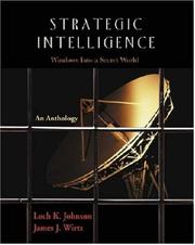 Cover of: Strategic Intelligence: Windows into a Secret World