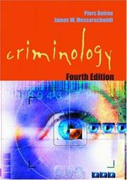 Cover of: Criminology