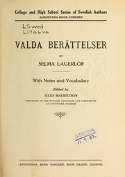Cover of: Valda berättelser: with notes and vocabulary