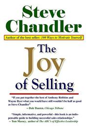 Cover of: The Joy Of Selling: Breakthrough Ideas That Lead To Success In Sales