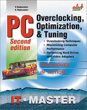 Cover of: PC Overclocking, Optimization, & Tuning